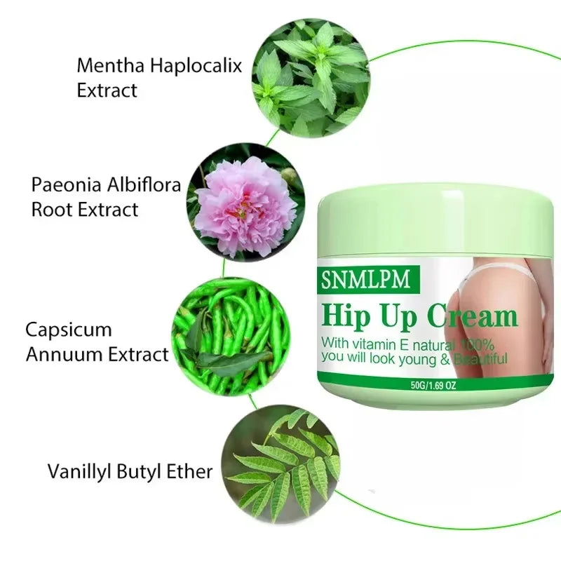 Butt Lift Firming Cream & Body Shaping Oil – All Skin Types