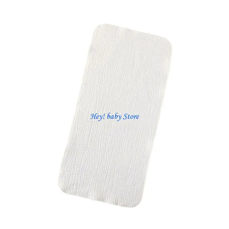Soft 4-Layer Baby Cotton Washcloth Burp Cloth & Bib | 0–3 Yrs