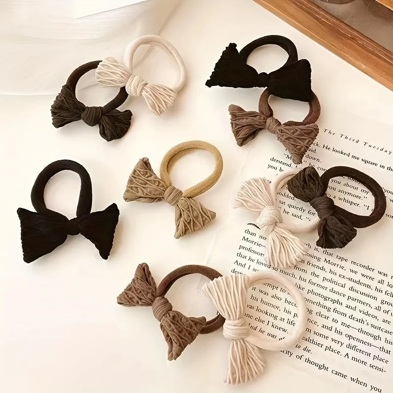 10-Pack Sweet Style Women's Bow Hairbands Set Peaceful Pleasures Health and Wellness