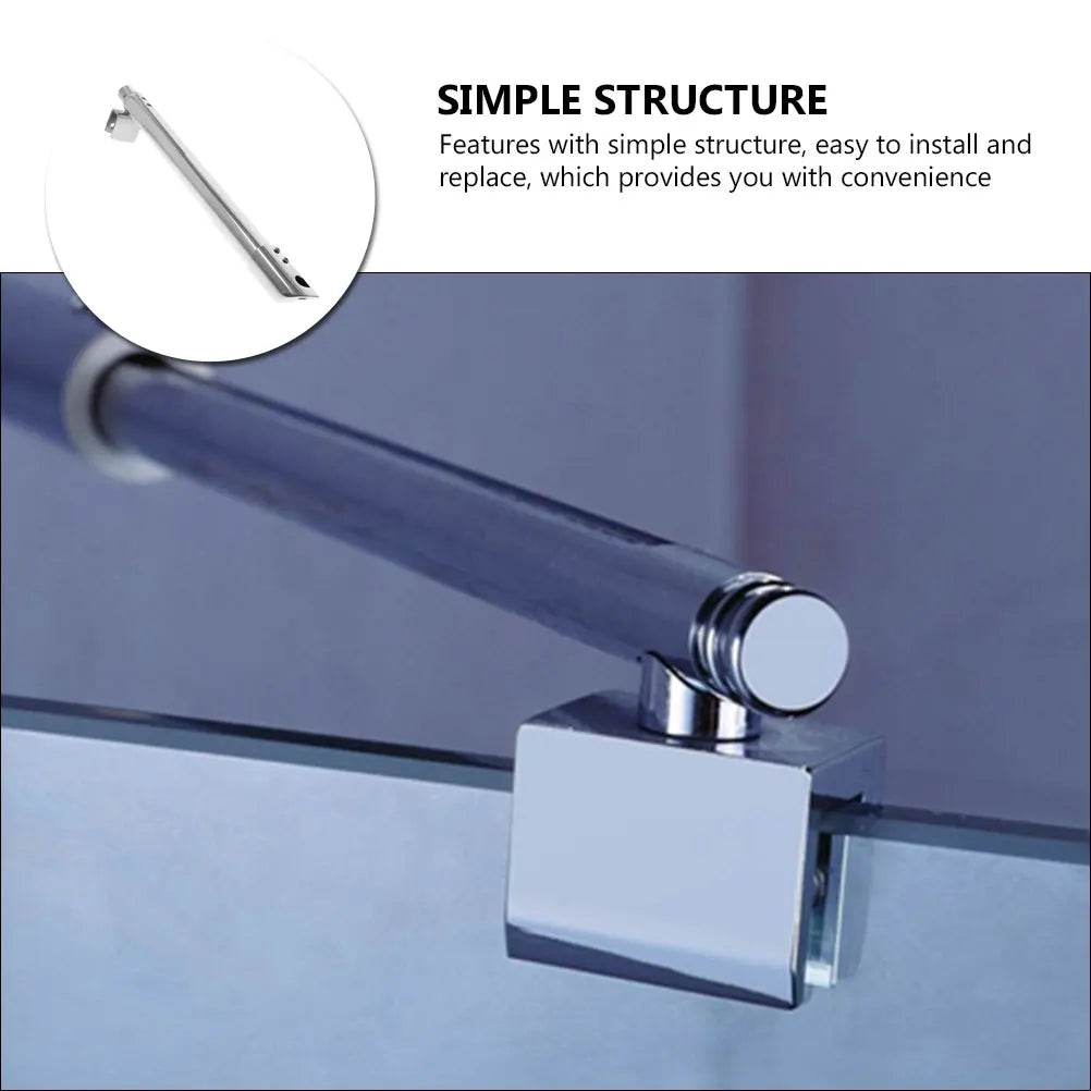Shower Doors For Bathtub Door Pull Rod Glass Panel Glass Door Pull Rod Frameless Shower Support Bar Panel Brackets Bathroom Peaceful Pleasures Health and Wellness