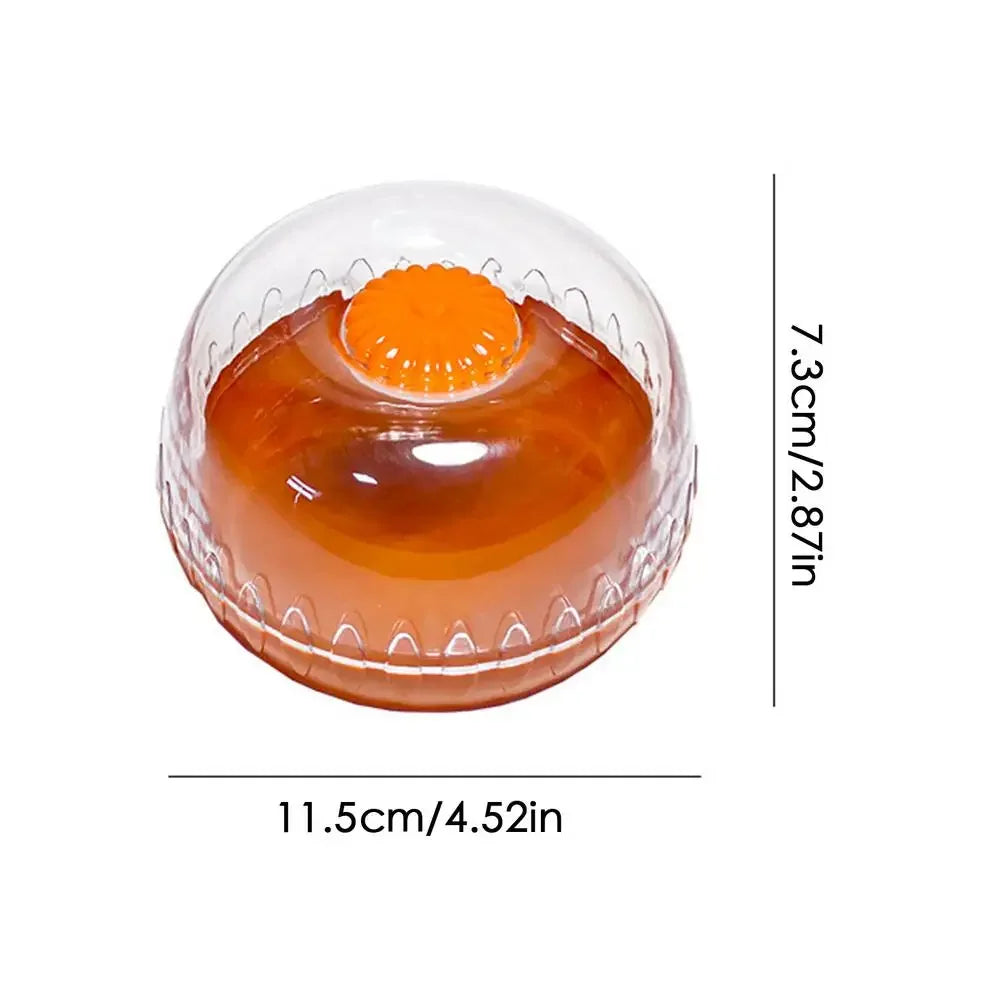 1/4 pcs Hot Sale Fruit Vegetable Fresh box Mini Food Preservation Refrigerator Storage box Vegetable Tray Vegetable Storage Box Peaceful Pleasures Health and Wellness brown