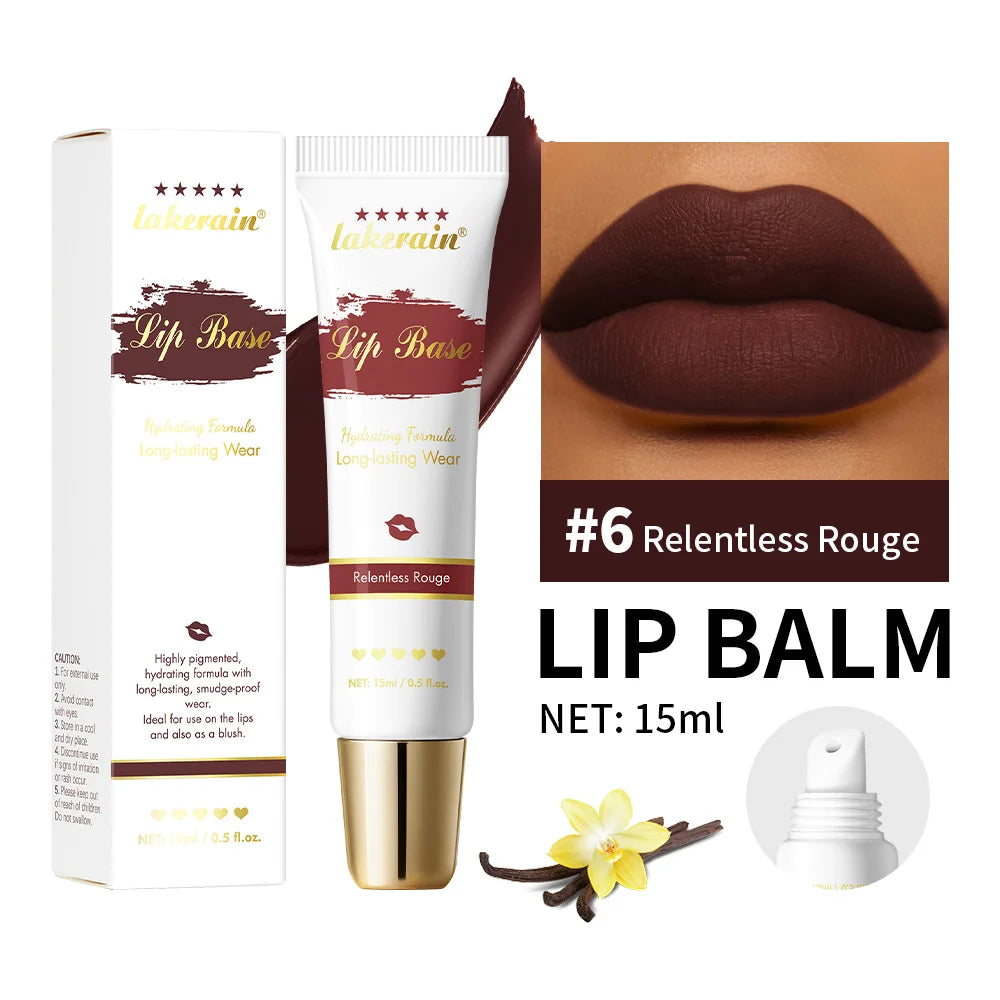 Matte Lip Stain & Blush | Hydrating, Long-Wearing, Waterproof Matte Lip Stain Peaceful Pleasures Health and Wellness 6Relentless Rouge