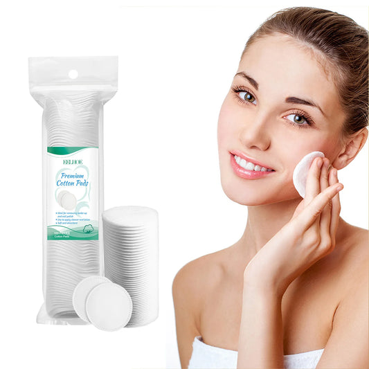 Disposable Cotton Makeup Remover Pads – 100/200/300 Pack