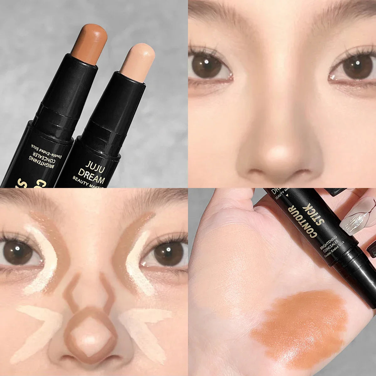 JUJU Dream Dual-Ended Contour Stick & Concealer Makeup