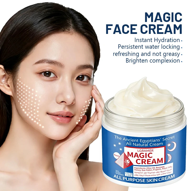 LGRAMER Collagen Facial Cream – Anti-Wrinkle Firming Moisturizer