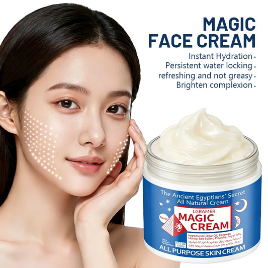 LGRAMER Collagen Facial Cream – Anti-Wrinkle Firming Moisturizer Collagen Face Cream Peaceful Pleasures Health and Wellness