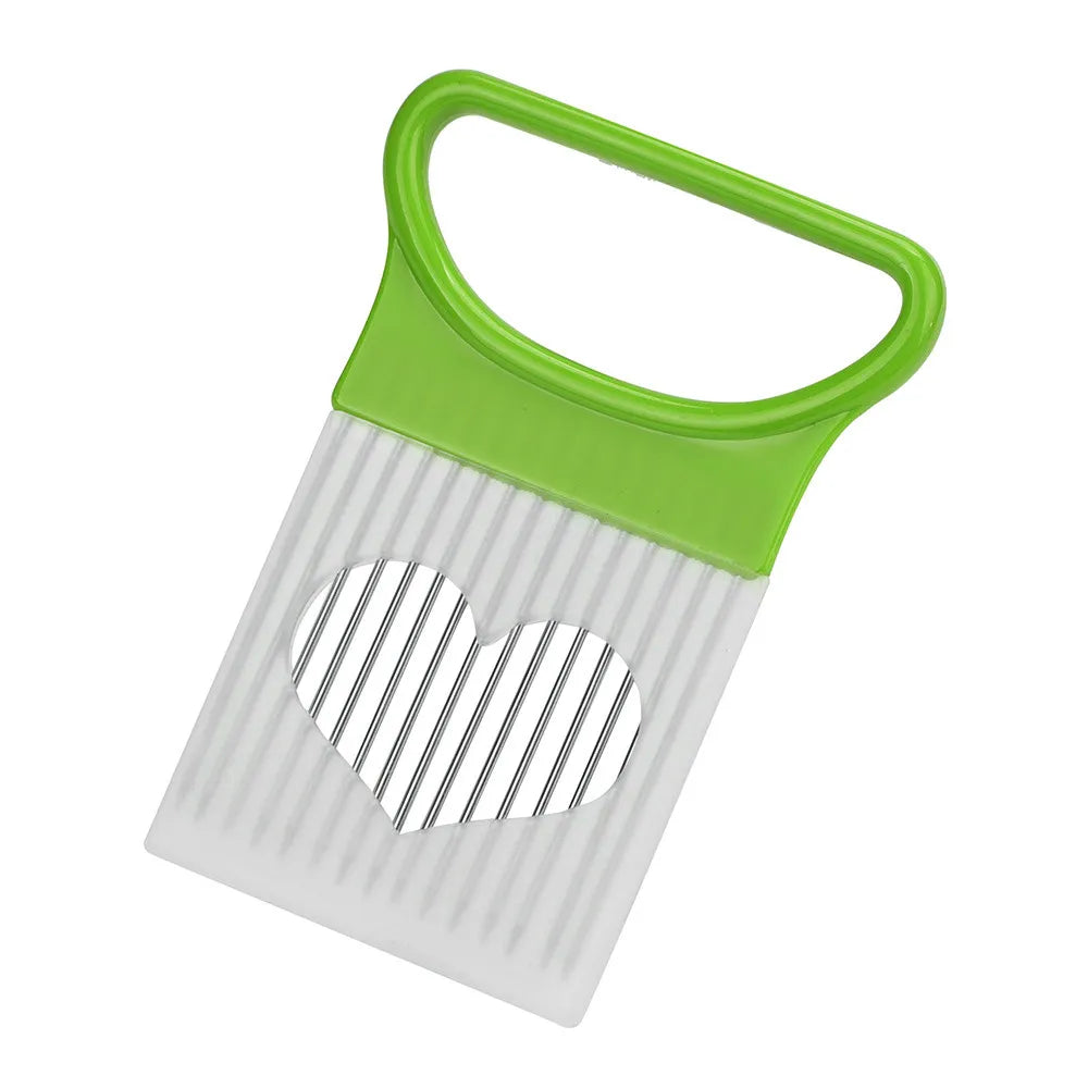 Stainless Steel Vegetable Tomato Slicer Safety Holder Fork