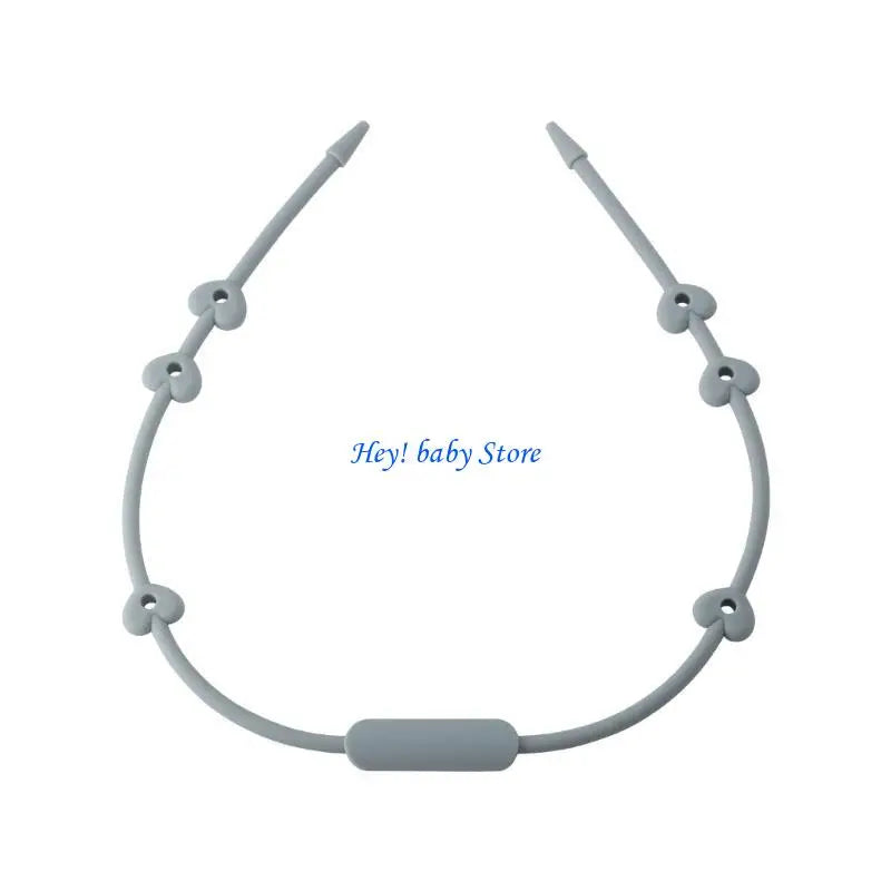 Baby Silicone Cup Catcher – BPA-Free Pacifier Safety Strap