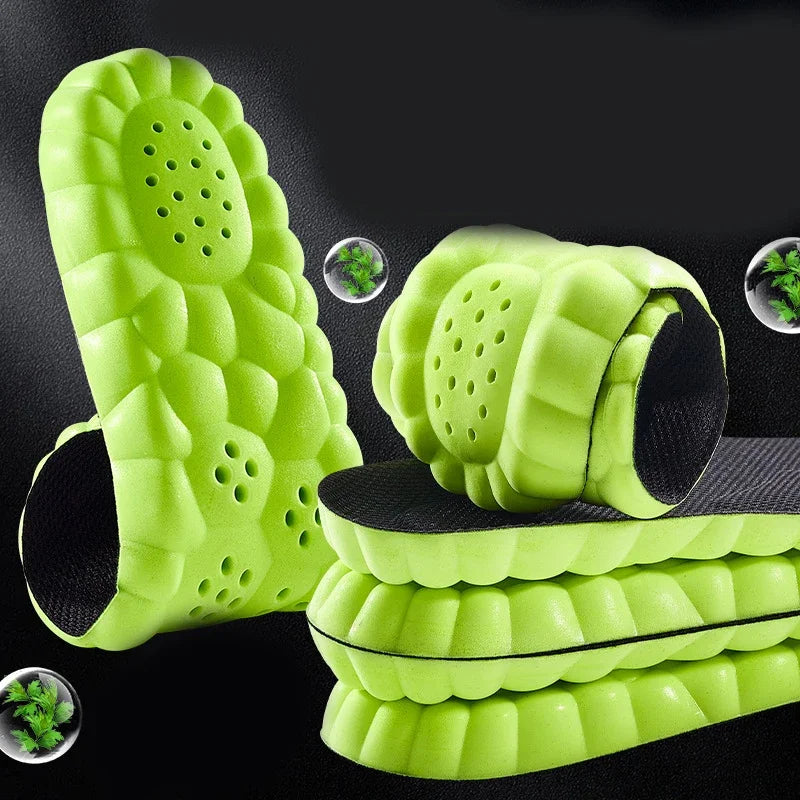 Men's PU Arch Support Sports Insoles | Cushioning & Odor Control