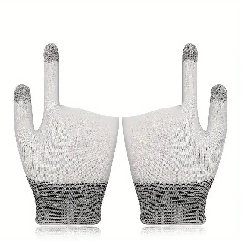 Graphene Finger & Thumb Sleeve Gloves – Non-Slip Touch Screen