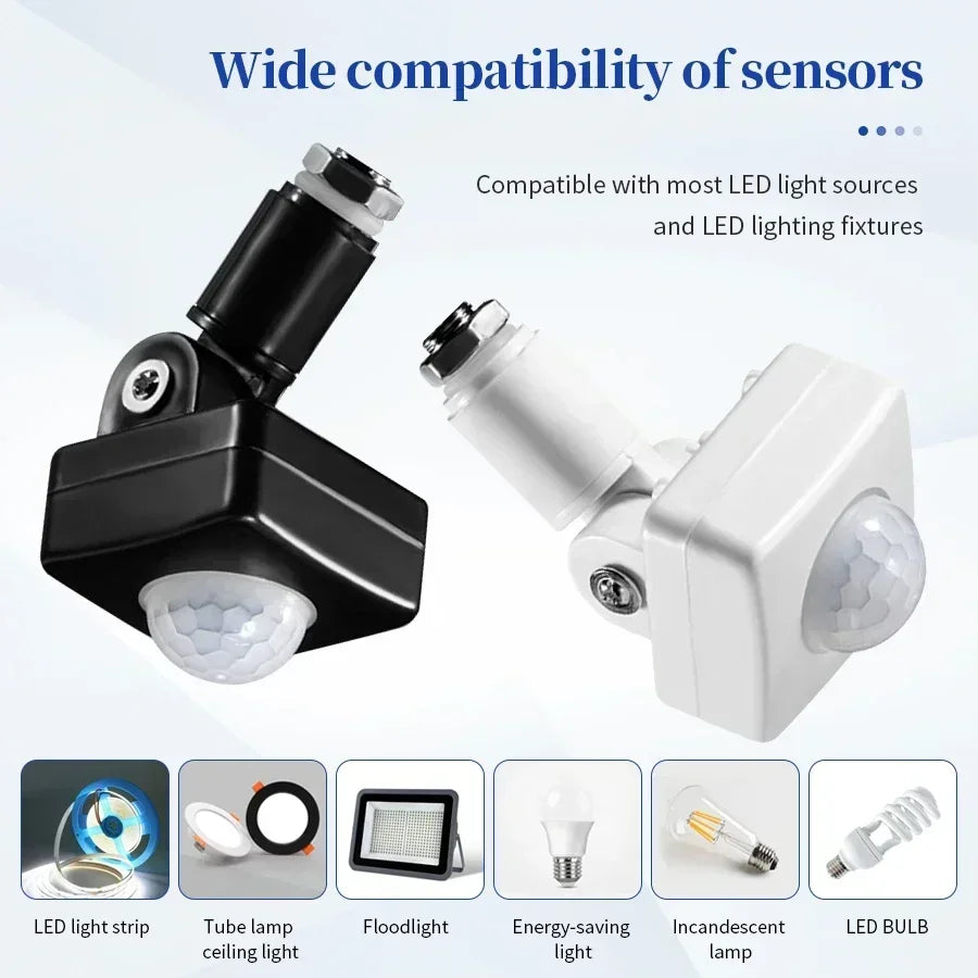PIR Motion Sensor Detector Smart Switch Timer 110V 220V Human Body Infrared Auto On Off Light For LED Lamp Light Stair Corridor Peaceful Pleasures Health and Wellness
