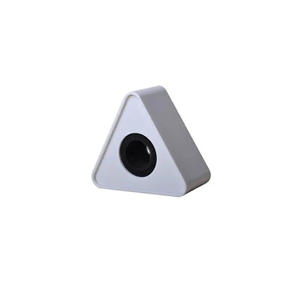 Interview Mic Flag Stand – ABS Logo Holder 38mm Square/Triangle
