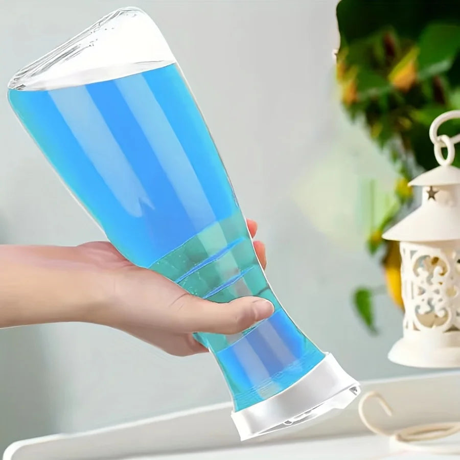 Clear Laundry Detergent Dispenser Container – 54 oz Liquid Soap Organizer (2 or 3 Pack)