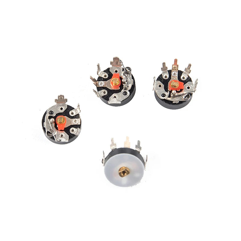 10Pcs/set Straight Angle Radio Potentiometer RV12MM B103 B10K B503 B50K Power Amplifier Volume Potentiometer With Switch Peaceful Pleasures Health and Wellness