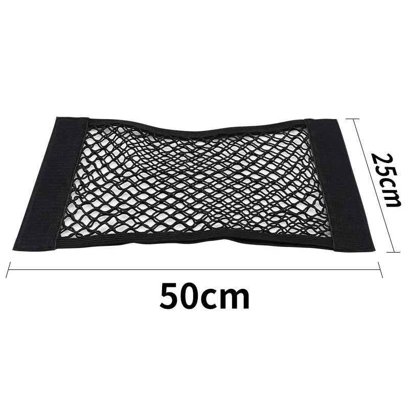 Car Elastic Mesh Storage Net Pocket – Universal Auto Organizer