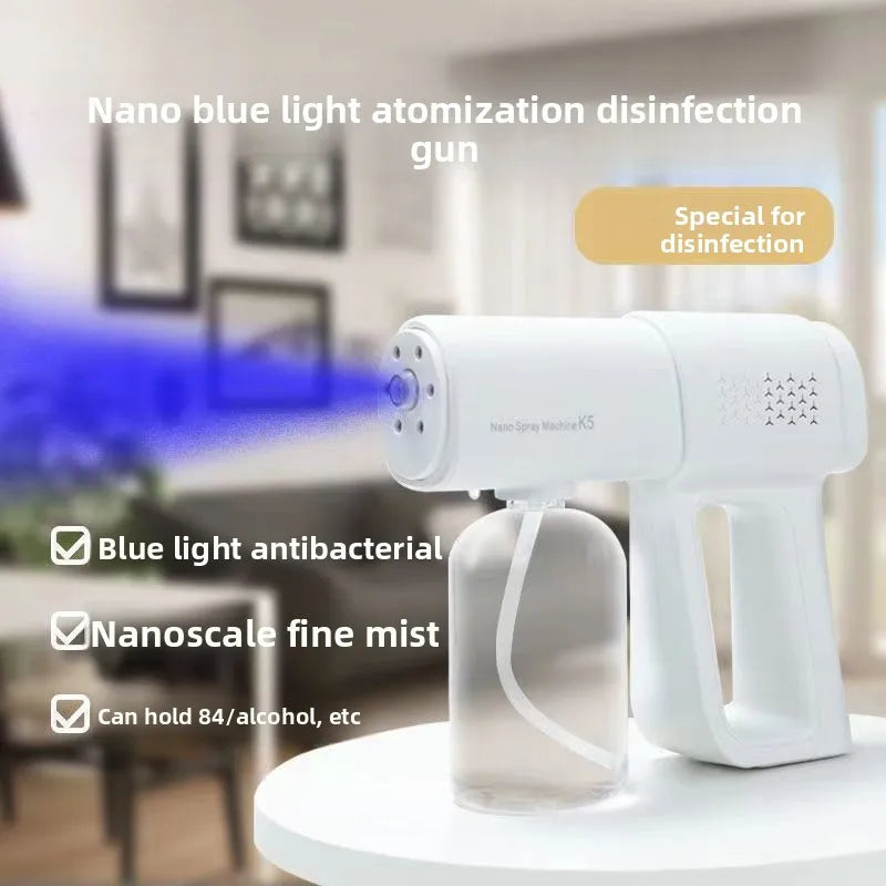 Blue Light Nano Hair Care Spray 380ML USB Rechargeable Wireless Steam Professional Styling Tool Profesional Hair Accessoriesde Peaceful Pleasures Health and Wellness