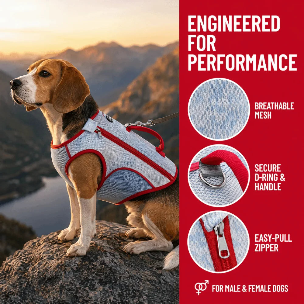 Breathable Dog Cooling Vest | UV Protection Jacket XS–3XL