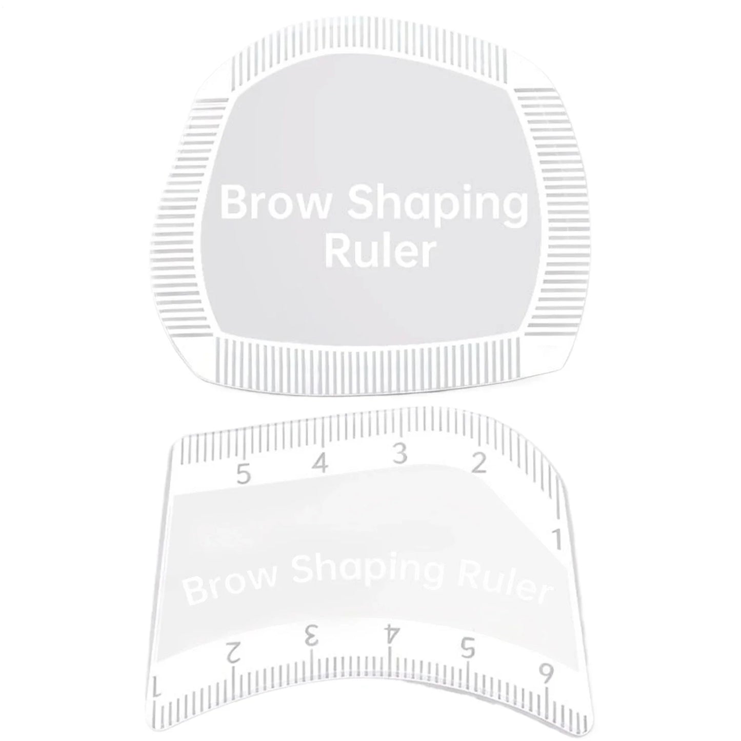 Brow Mapping Ruler – Eyebrow Stencil & Microblading Guide Tool