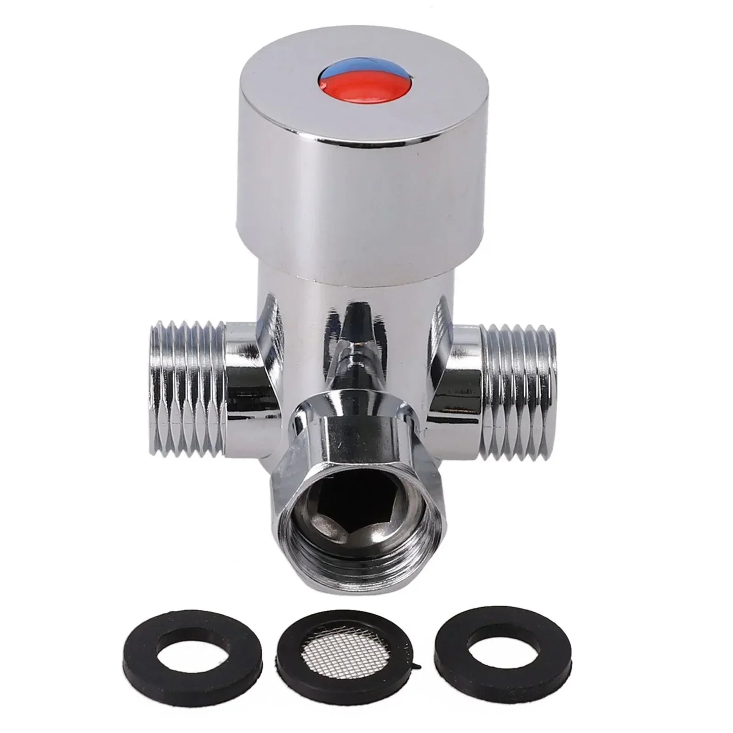 Brass Thermostatic Mixing Valve G1/2 BSP – Auto Faucet