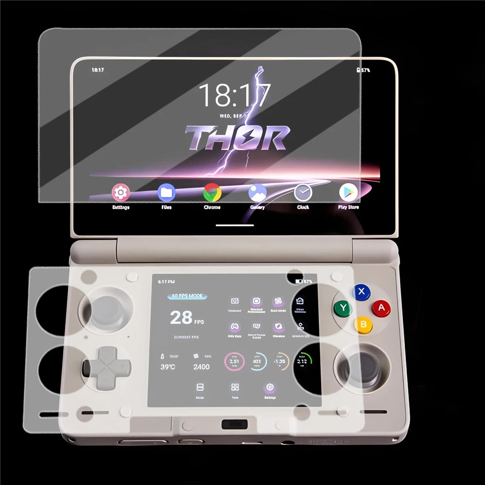 Highly Transparencies For AYN THOR Player Games Tempered Glass Protective For AYN THOR 9H HD Screen Protector Film Peaceful Pleasures Health and Wellness