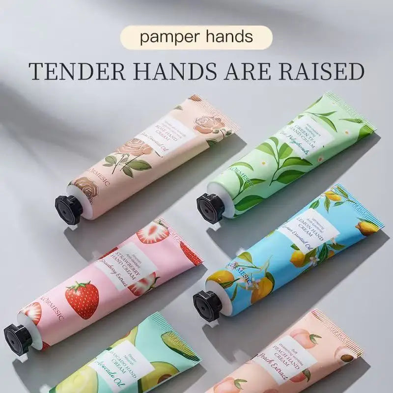 24-Piece Hand Cream Set – 6 Scents, Hydrating & Moisturizing