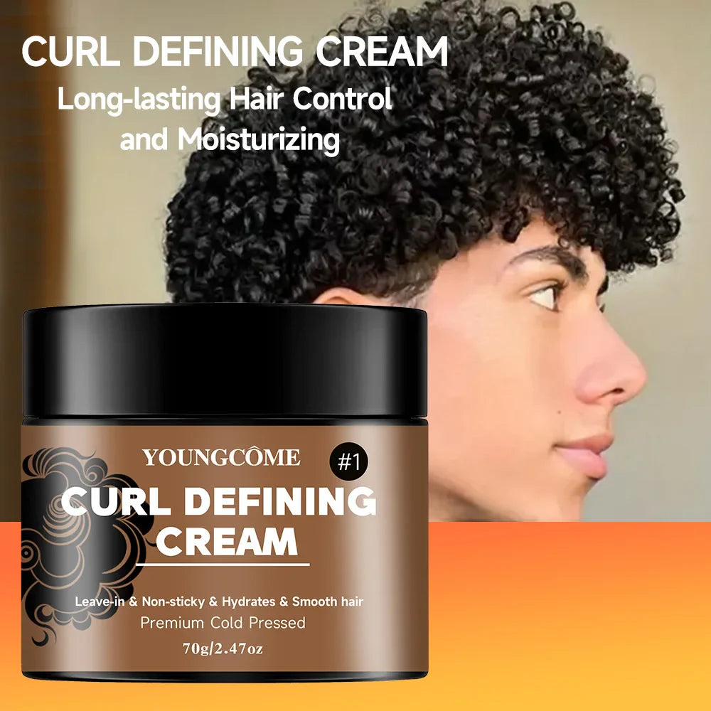 Black Castor Oil Curl Defining Cream – Anti-Frizz & Hydrating