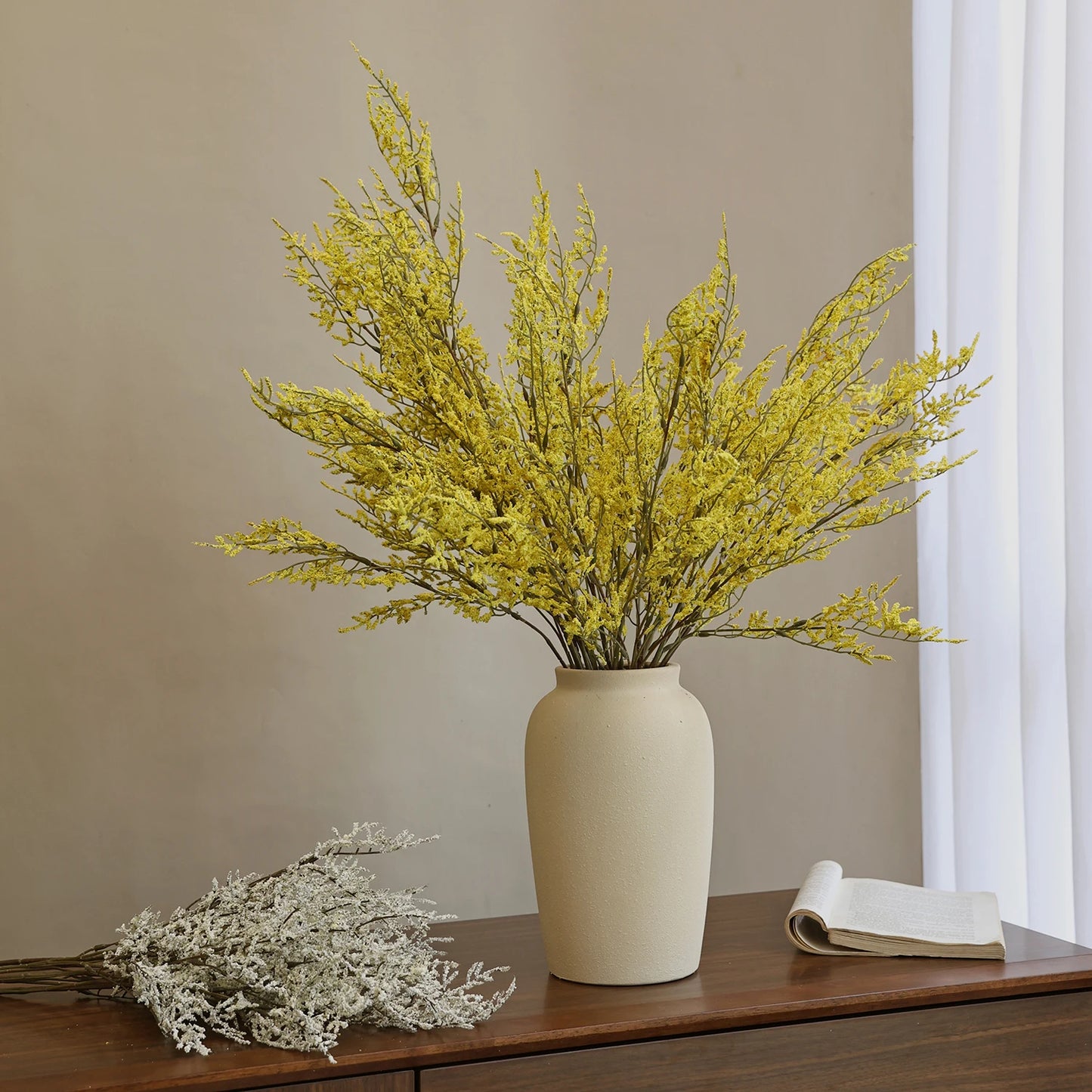 Artificial Silk Flower Branch | Wedding Bouquet & Home Decor