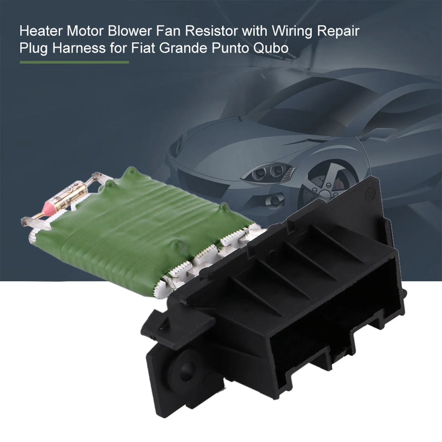 Blower Motor Fan Resistor & Wiring Harness – Fiat Grande Punto