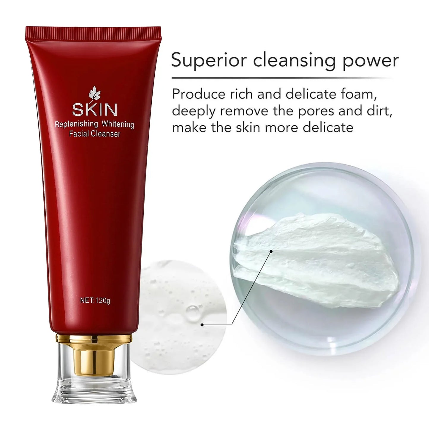 AILKE Brightening Face Care Set – Hyaluronic Acid & Serum