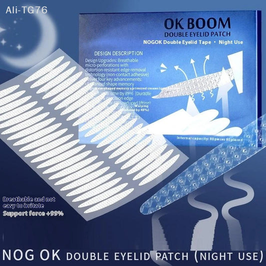 Sleep Memory Double Eyelid Stickers – 40/80 Pcs Invisible Tape Eyelid Tape Peaceful Pleasures Health and Wellness