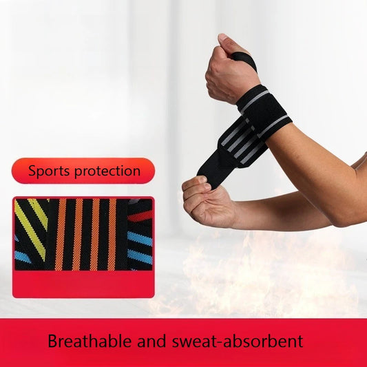 Sports Wrist Wraps – Breathable Braided Bandage Bracers (2 Pack) Wrist Support Wraps Peaceful Pleasures Health and Wellness