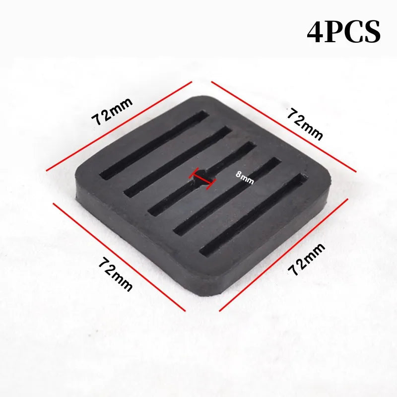4-Pack Anti-Vibration Rubber Pads for AC Outdoor Units
