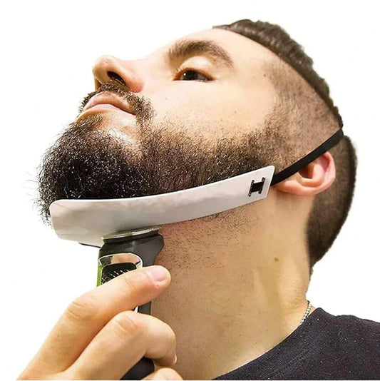 Beard Shaper & Neckline Shaving Template – Goatee & Mustache Guide Beard Shaping Tool Oasis Select