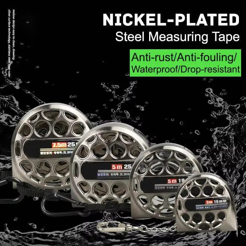 NEW High-quality 3/5/7.5m steel tape measure hollowed out is waterproof,fall-resistant,rust-resistant and corrosion-resistant Peaceful Pleasures Health and Wellness