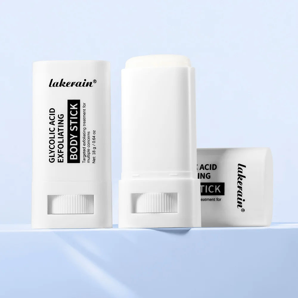 Lakerain Glycolic Acid Exfoliating Body Stick | Smooth & Moisturize