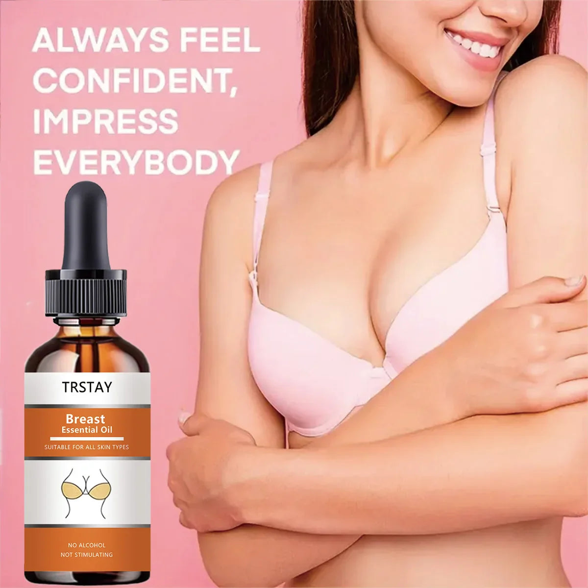 TRSTAY Breast Firming & Lifting Body Oil | 5ml–50ml