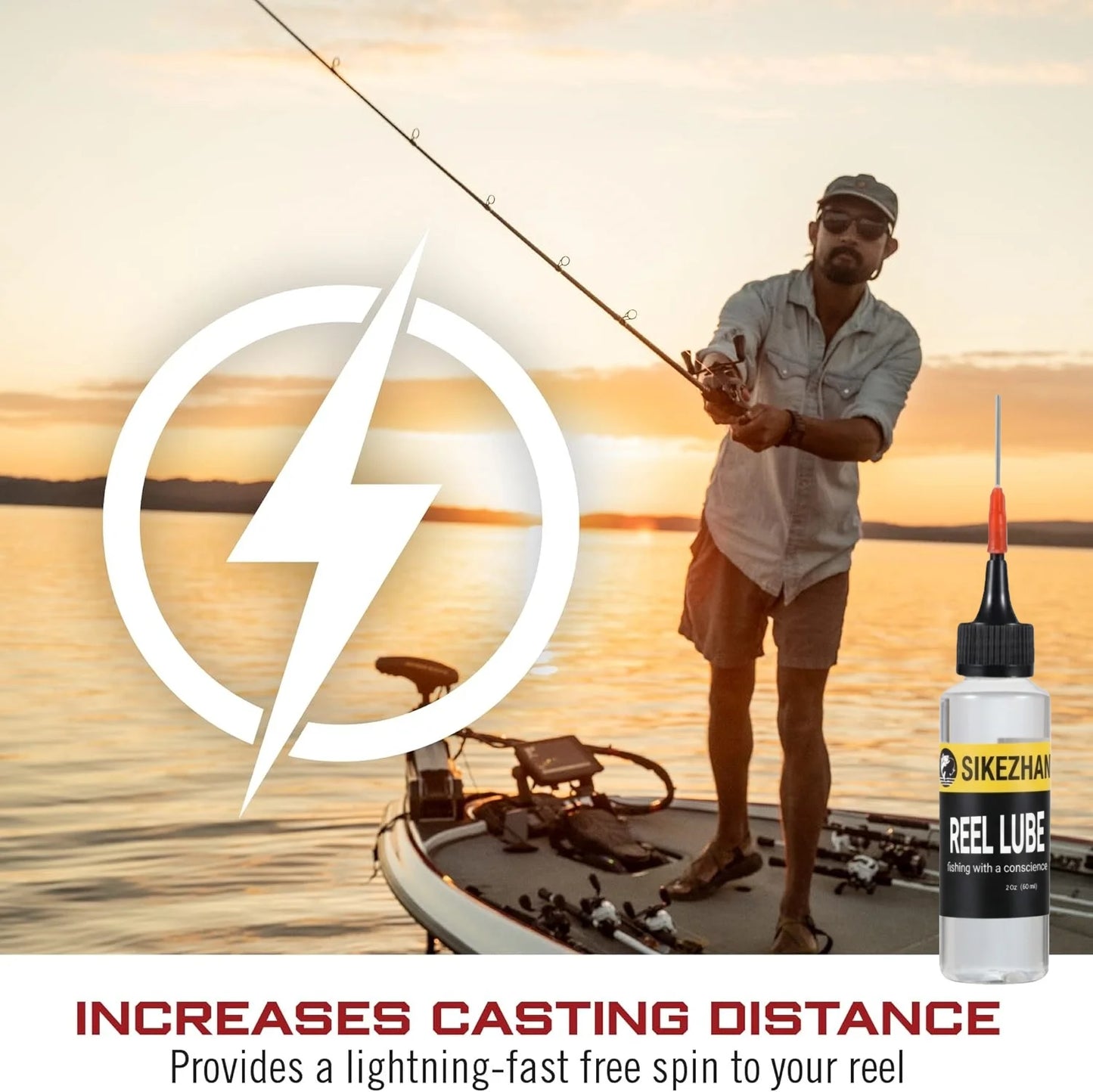 Marine Grade Lubricant Oil with Precision Oiler for Fishing Reel Boat Motor Downrigger Saltwater Anti-Rust Maintenance Lube Peaceful Pleasures Health and Wellness