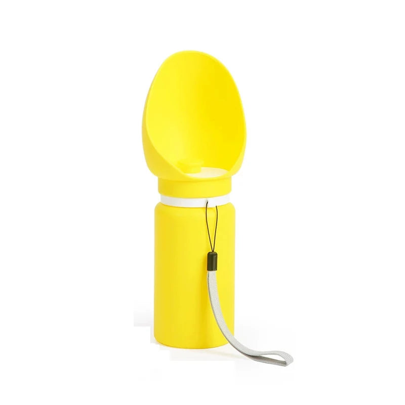 550ml Foldable Pet Travel Water Bottle for Dogs & Cats