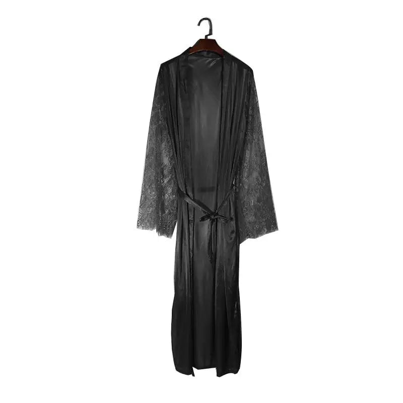 Women Sexy Imitation Ice Silk Plus Size Pajamas Nightgown Night Gown Nightwears For Ladies Sexy V-neck Sleepwear Peaceful Pleasures Health and Wellness