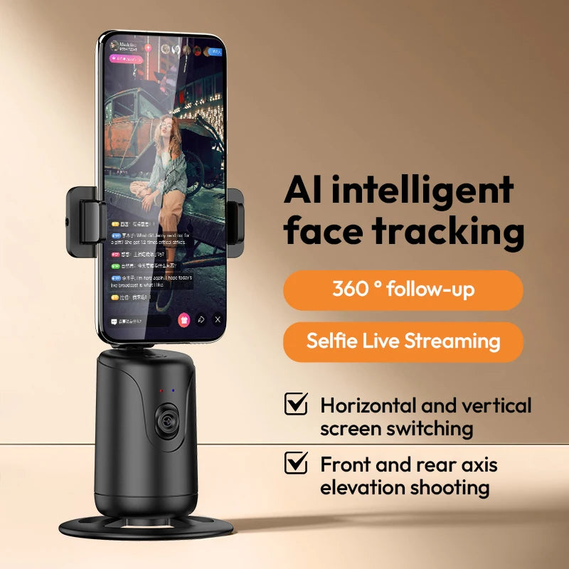 YT20 Auto Tracking Phone Gimbal – 360° Foldable Selfie Mount Peaceful Pleasures Health and Wellness