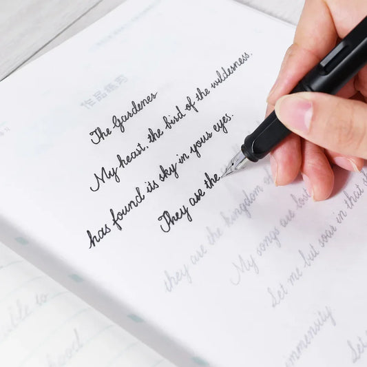 English Copybook Calligraphy Books Adult Word Handwriting Italian Peaceful Pleasures Health and Wellness