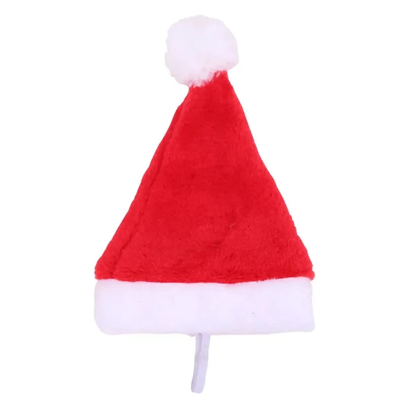 50 Pack Christmas Santa Hats for Dogs & Cats | Pet Costume