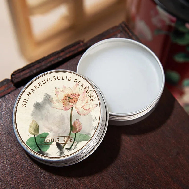 Lavender Solid Perfume Balm – Portable Long-Lasting Fragrance