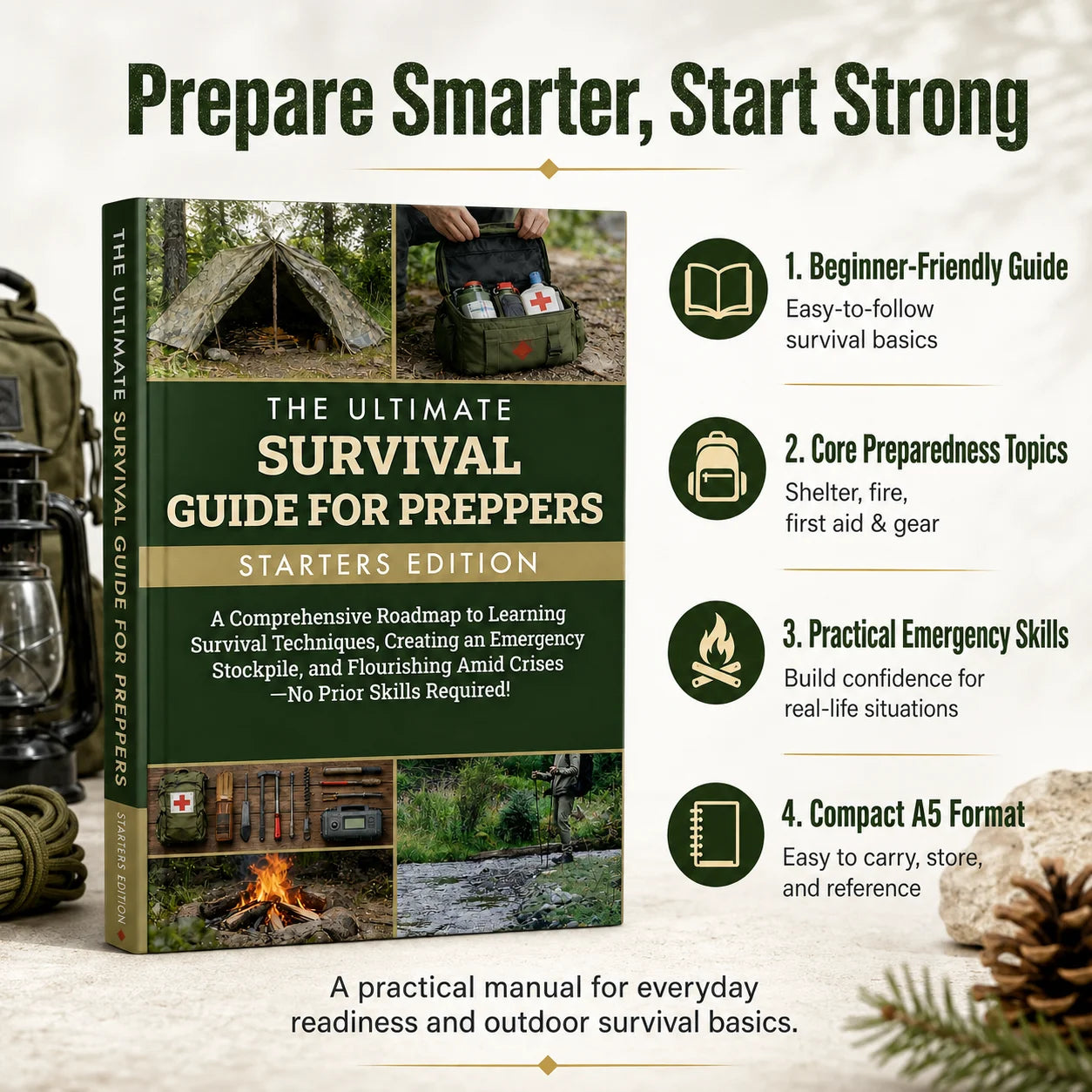 Ultimate Survival Guide Preppers Starters Edition Comprehensive