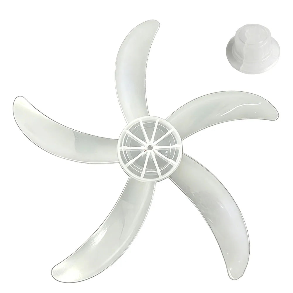 Five-blade Plastic Fan Blade Nut Cap Replacement Household Electric