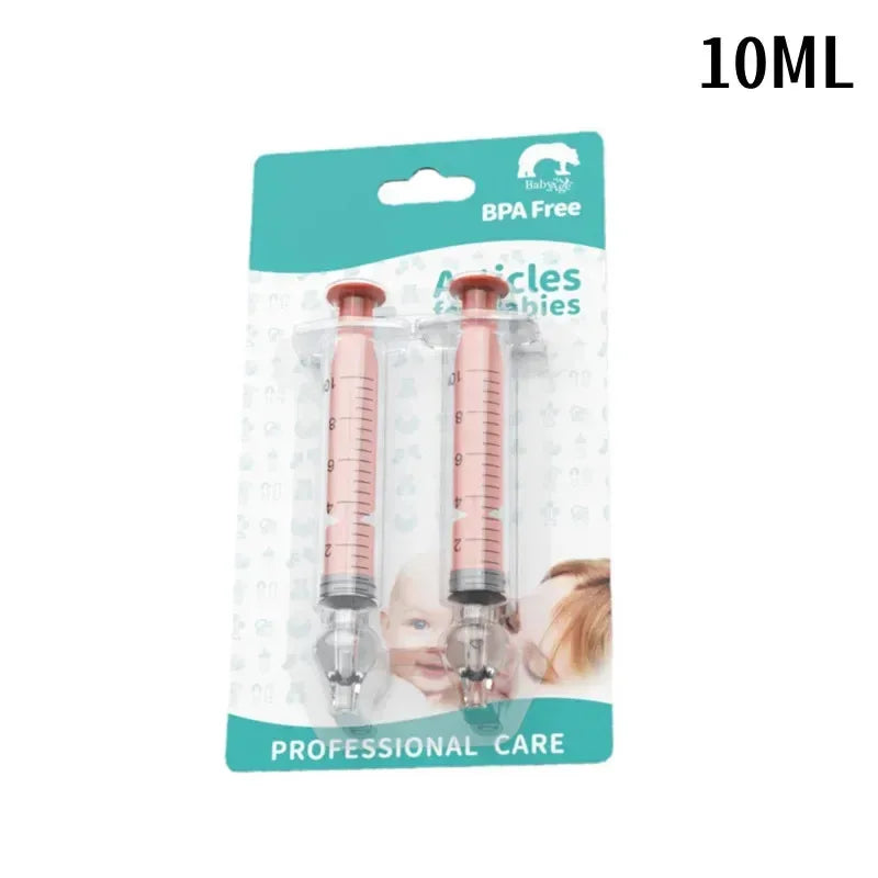 Baby Nasal Aspirator Nose Cleaner – Soft Silicone, 2pcs 10ml