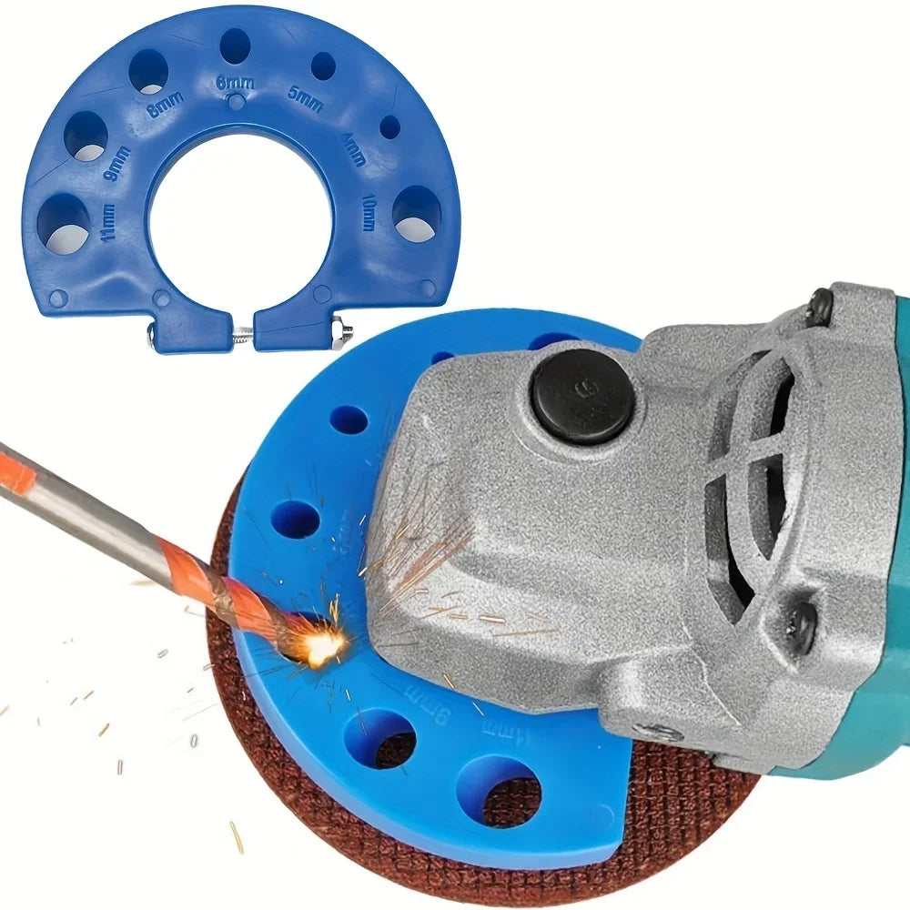 Drill Bit Sharpener Holder – Angle Grinder Grinding Attachment Peaceful Pleasures Health and Wellness