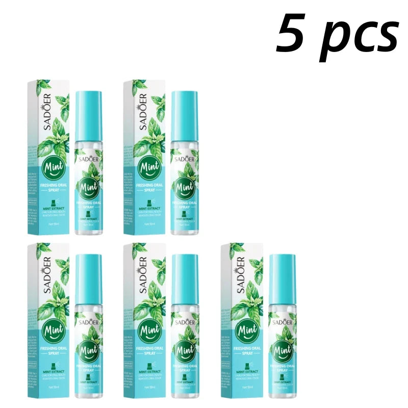 Mint & Peach Fresh Breath Mouth Spray – Oral Freshener