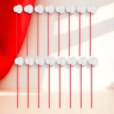 20Sets Aerosol Can Valve Extension Tubes Red Spray Can Straw Accessories No Tool Required Cleaning Home Office Vehicle Peaceful Pleasures Health and Wellness