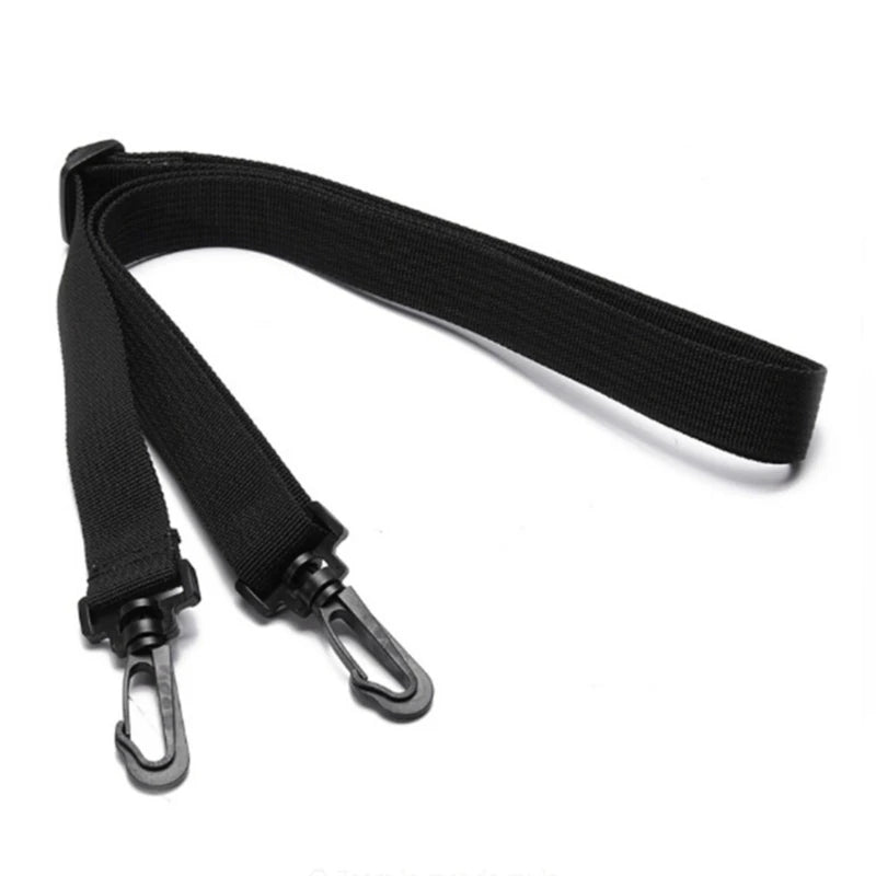 Adjustable Shoulder Strap Detachable Belt Bag Camera Case Luggage Durable Black Strap withCarabiner DIY Carry Handle Replacement Peaceful Pleasures Health and Wellness